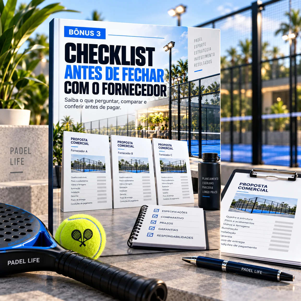 Bônus 3: checklist antes de fechar com o fornecedor